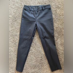 LOFT Tapered Gray Work Pants Size 4